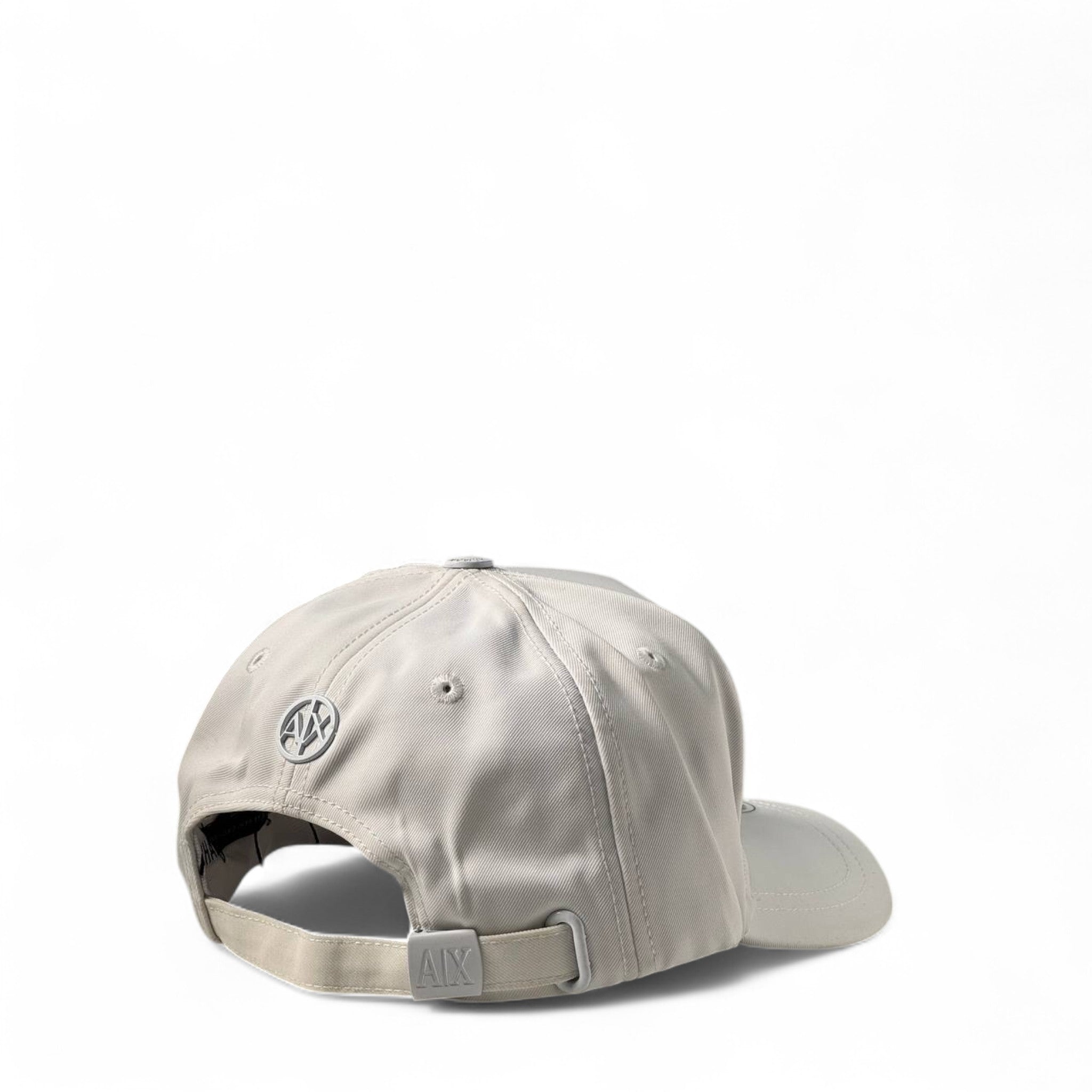 Armani Exchange A|X Signature Logo Cap – White 🏁 | Bold & Minimalist