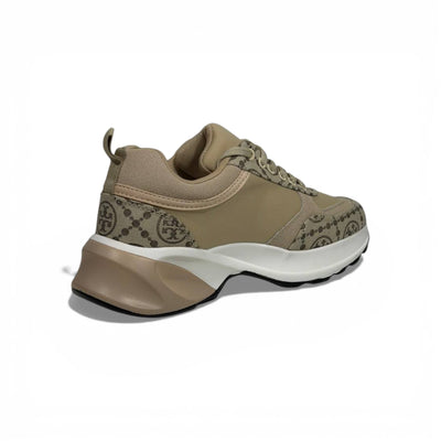 🤍✨ Tory Burch Monogram Chunky Sneakers – Beige Luxury Style ✨🤍