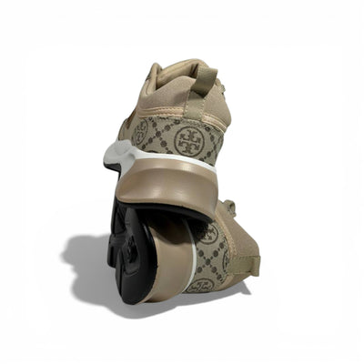 🤍✨ Tory Burch Monogram Chunky Sneakers – Beige Luxury Style ✨🤍