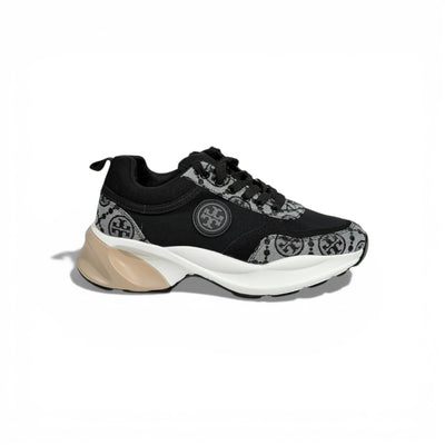 🖤✨ Tory Burch Monogram Chunky Sneakers – Black Luxury Edition ✨🖤