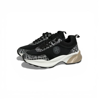 🖤✨ Tory Burch Monogram Chunky Sneakers – Black Luxury Edition ✨🖤
