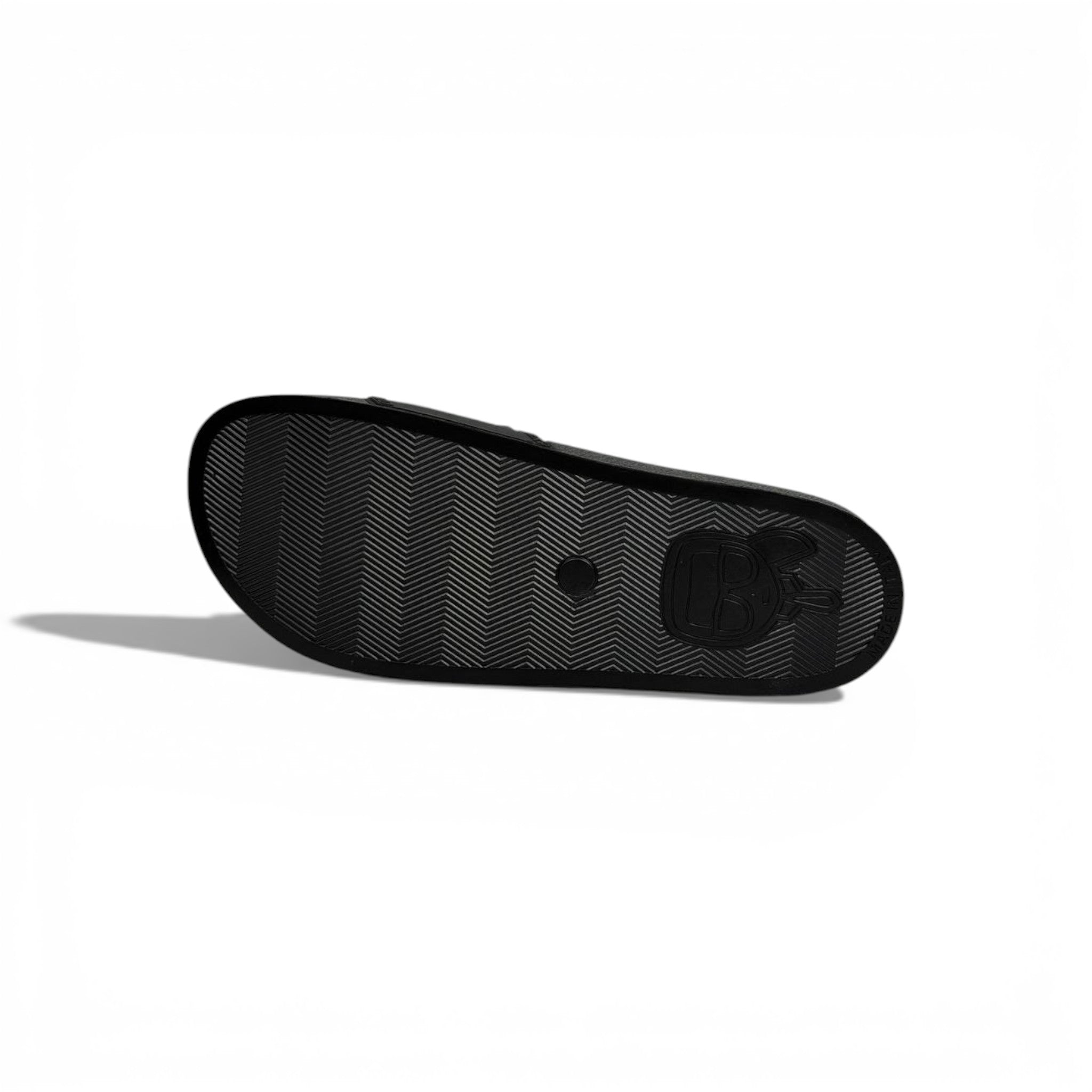 🖤🤍✨ Karl Lagerfeld Logo Slide Slippers – Black & White Statement Edition ✨🤍🖤