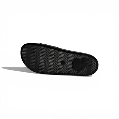 🖤🤍✨ Karl Lagerfeld Logo Slide Slippers – Black & White Statement Edition ✨🤍🖤