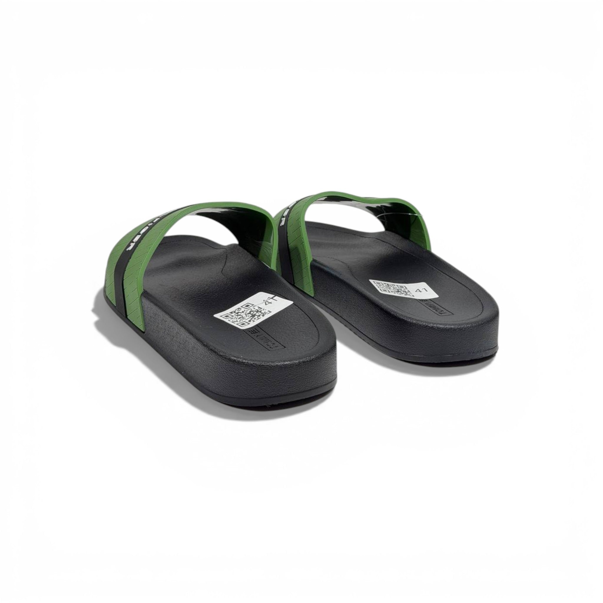 💚✨ Tommy Hilfiger Logo Slide Slippers – Green Sporty Edition ✨💚