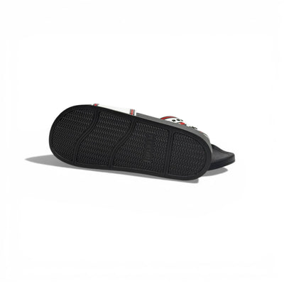 🤍🖤 Tommy Hilfiger White Logo Slide Slippers – Classic Sporty Style 🖤🤍
