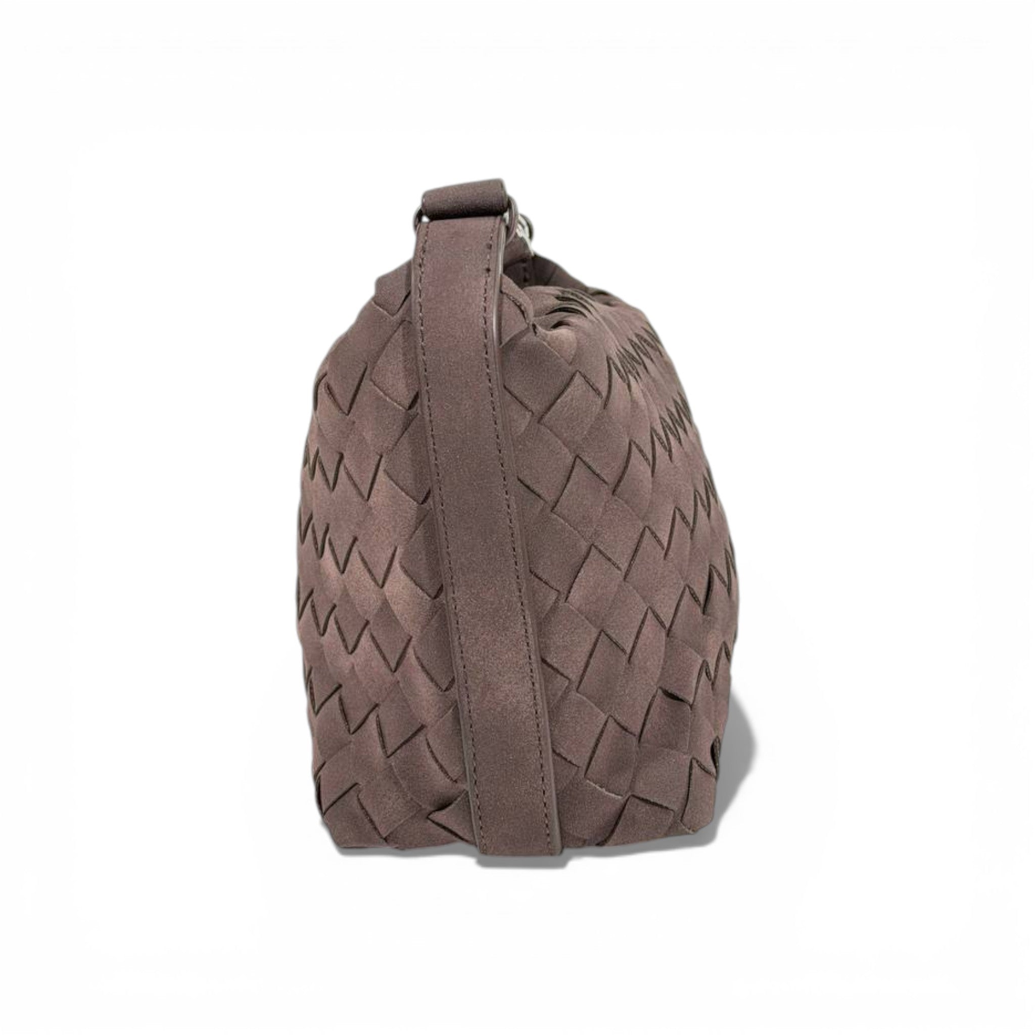 Bottega Veneta Intrecciato Shoulder Bag – Dark Brown 🤎✨