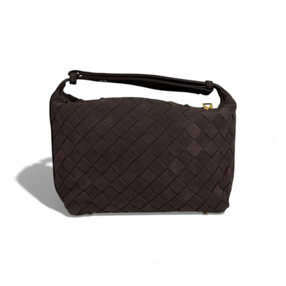 Bottega Veneta Intrecciato Shoulder Bag – Dark Brown 🤎✨