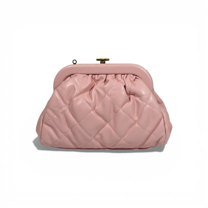 💗 Chanel Quilted Blush Pink Clutch | Timeless Elegance Evening Bag ✨👜