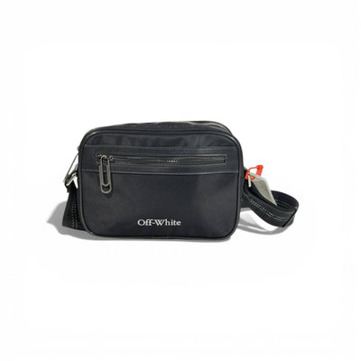 🖤🔥 Off-White Black Crossbody Bag – Urban Luxury Essential 👜✨