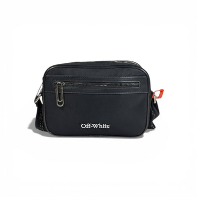 🖤🔥 Off-White Black Crossbody Bag – Urban Luxury Essential 👜✨