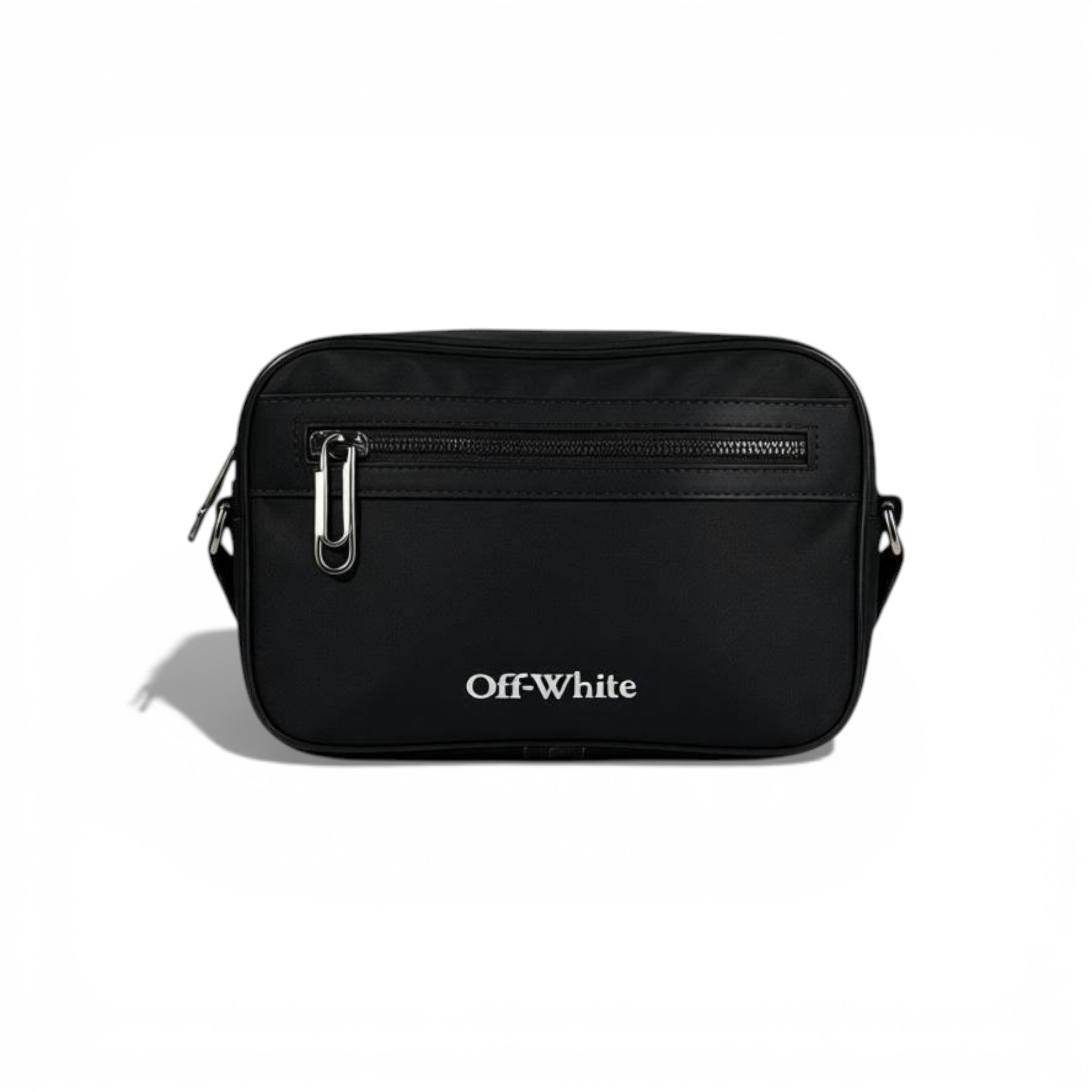 🖤🔥 Off-White Black Crossbody Bag – Urban Luxury Essential 👜✨