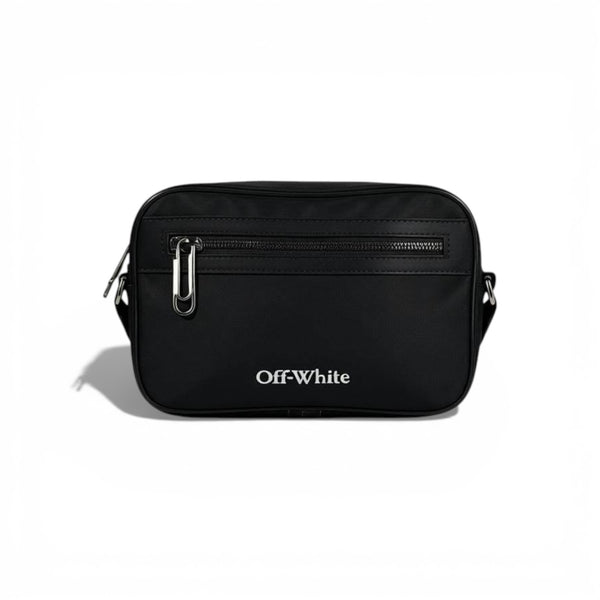 🖤🔥 Off-White Black Crossbody Bag – Urban Luxury Essential 👜✨