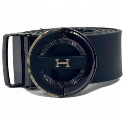 Hermès-Inspired Luxury Leather Belt – Timeless Elegance