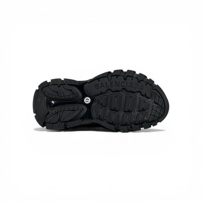 Balenciaga Black Minimal Chunky Slides – Luxury Streetwear Slippers ⚫✨