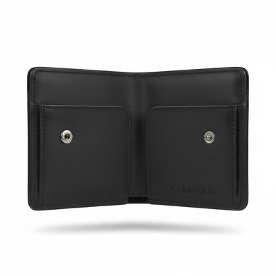 Calvin Klein-Inspired Black Slim Card Holder – Minimal Classic Design 🖤