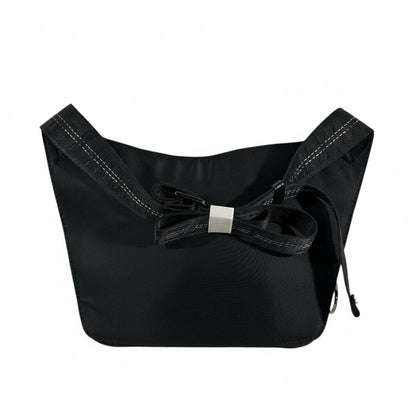🖤🔥 Off-White Diagonal Stripe Waist Bag – Black Edition 🔥🖤