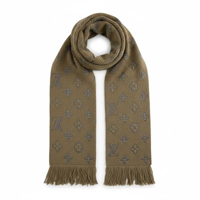 Louis Vuitton Brown Monogram Scarf 🧣🤎 Timeless Luxury Essential 💎🔥