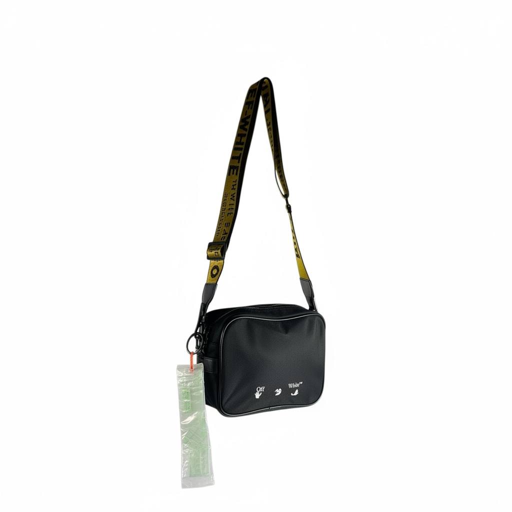 🖤 Off-White Signature Crossbody Bag 🔥✨