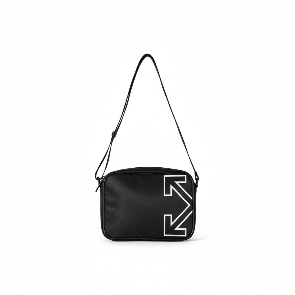 🖤 Off-White Arrow Crossbody Bag – Urban Icon Statement 🔥