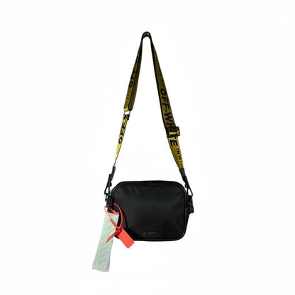 🖤 Off-White Arrow Logo Crossbody Bag – Black Statement Edition 🔥