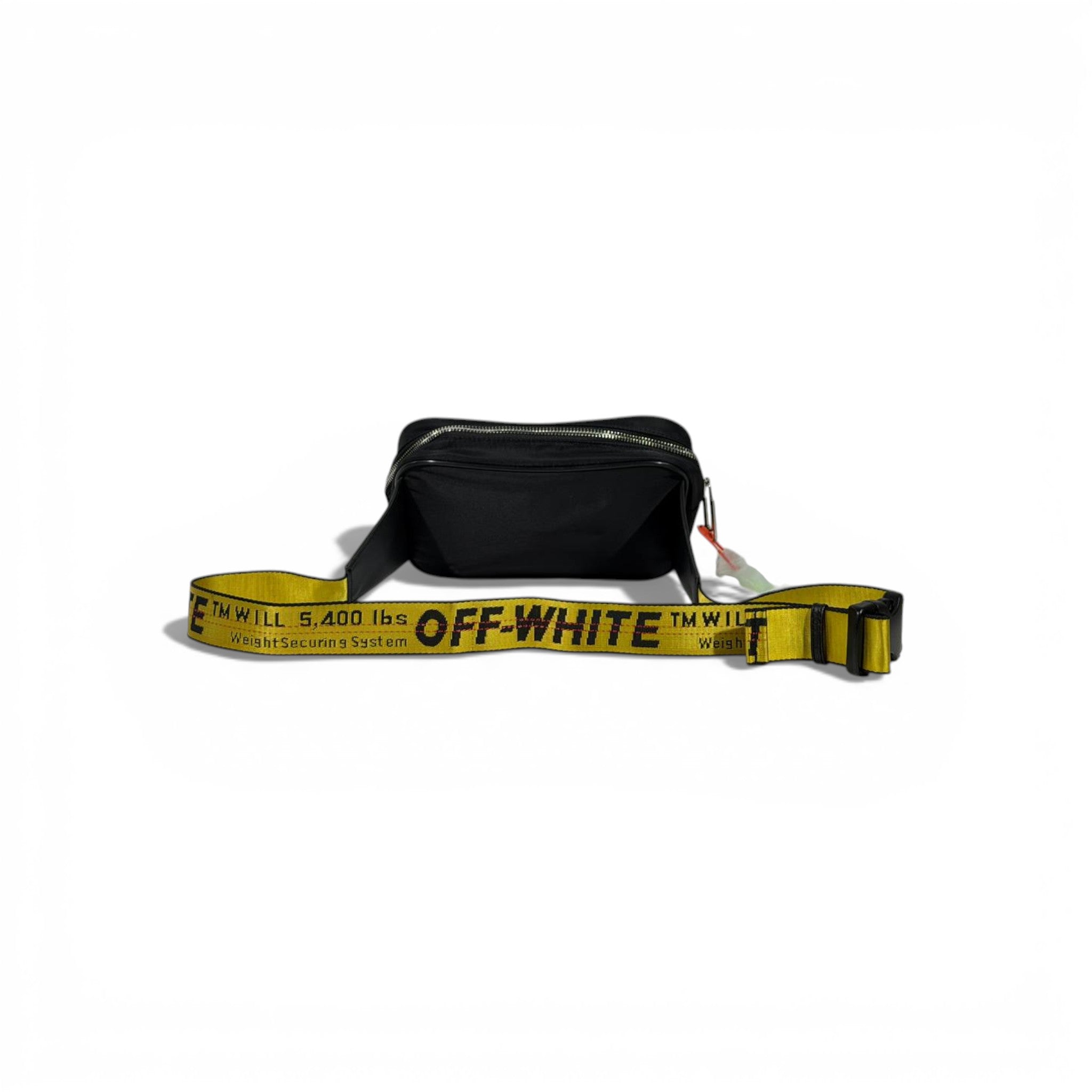 🖤 Off-White Signature Black Waist Bag 🔥