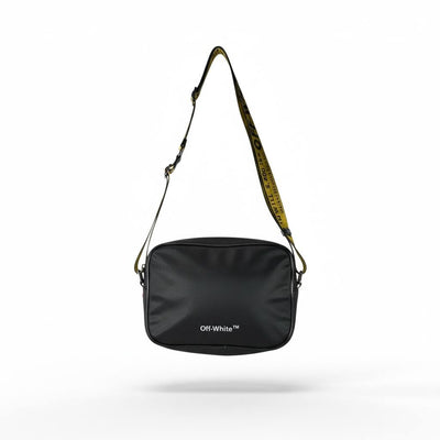 🖤 Off-White™ Signature Black Crossbody Bag ✨
