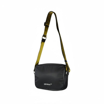 🖤 Off-White™ Signature Black Crossbody Bag ✨