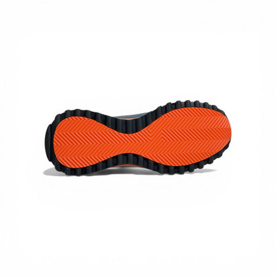 Hermès Hybrid Sneakers – Navy & Orange Sport Luxe Edition 🧡💙