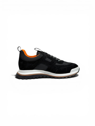 Hermès Urban Trainer Sneakers Black & Orange – Lightweight Comfort & Grip Sole