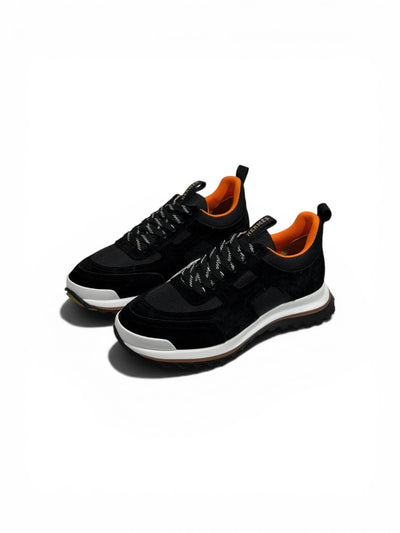 Hermès Urban Trainer Sneakers Black & Orange – Lightweight Comfort & Grip Sole