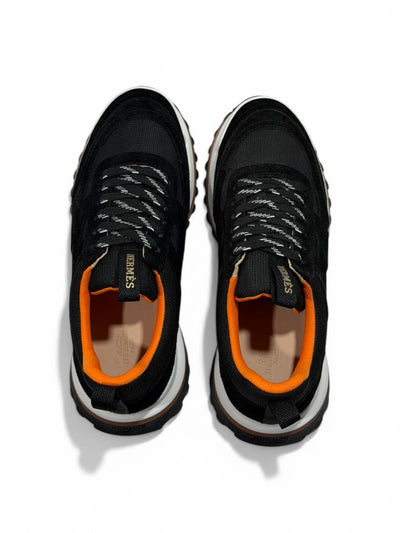 Hermès Urban Trainer Sneakers Black & Orange – Lightweight Comfort & Grip Sole