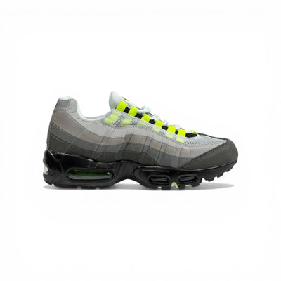 NIKE Air Max 95 Neon Grey Volt Sneakers ⚡👟 | Street Icon Comfort & Bold Style