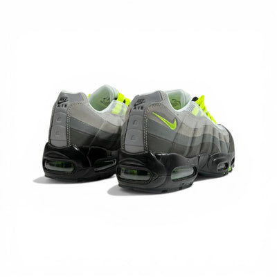 NIKE Air Max 95 Neon Grey Volt Sneakers ⚡👟 | Street Icon Comfort & Bold Style