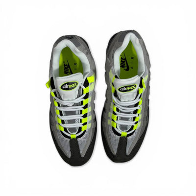 NIKE Air Max 95 Neon Grey Volt Sneakers ⚡👟 | Street Icon Comfort & Bold Style