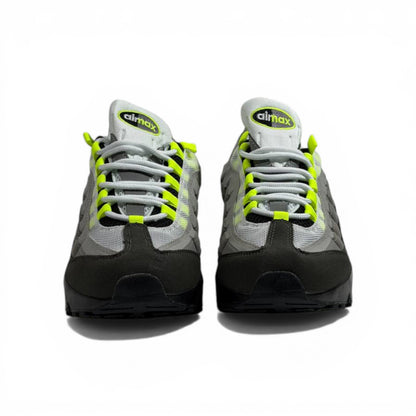 NIKE Air Max 95 Neon Grey Volt Sneakers ⚡👟 | Street Icon Comfort & Bold Style