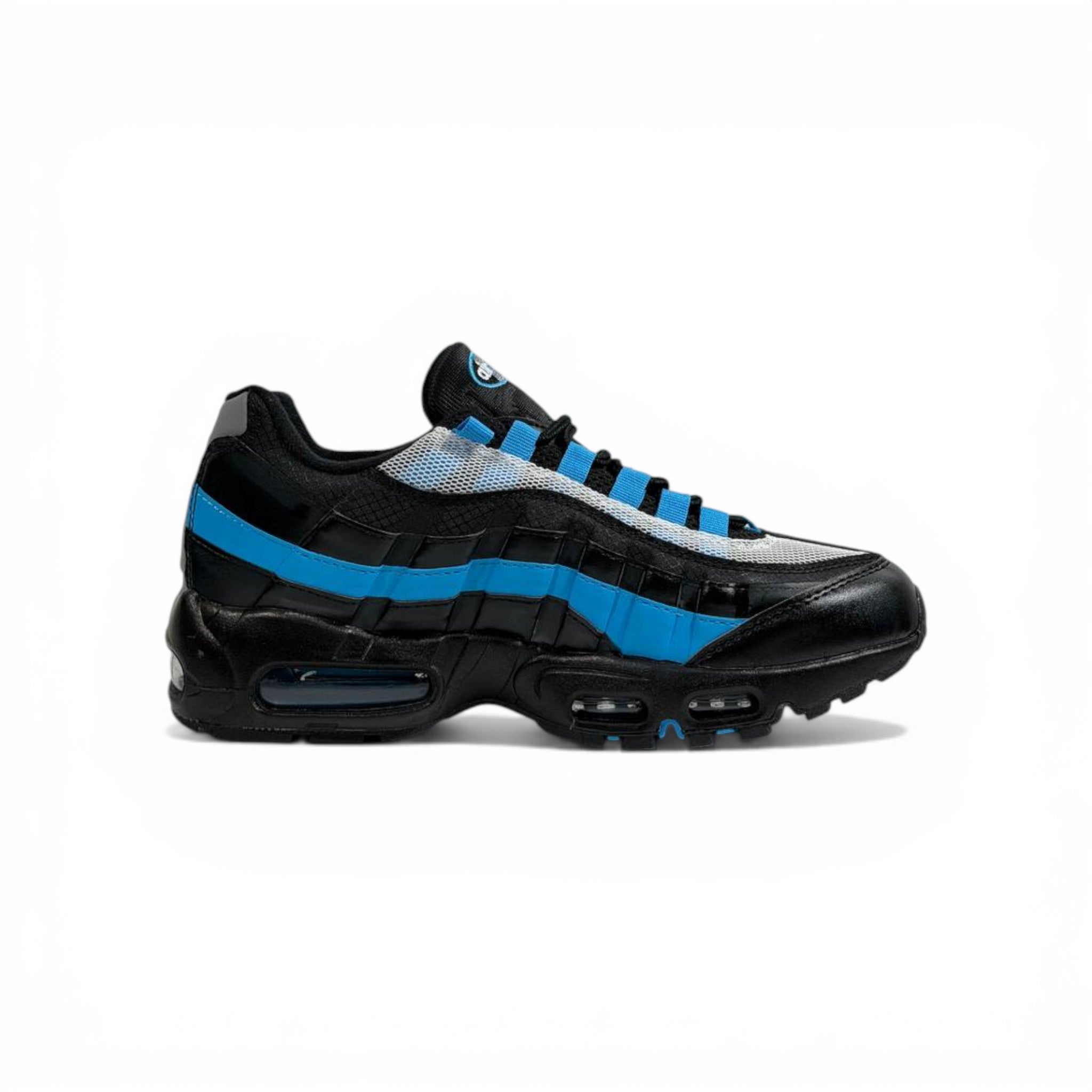 NIKE Air Max 95 Black Blue ⚡👟 | Bold Streetwear Icon with Maximum Comfort