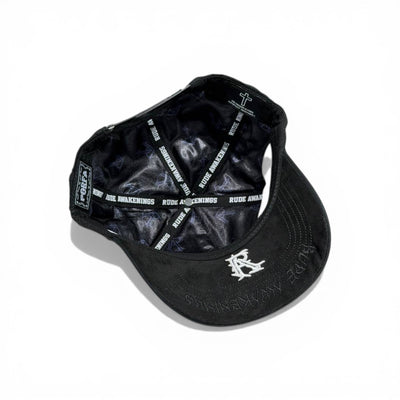 🧢 HH Star Logo Distressed Cap – Black Streetwear Edition