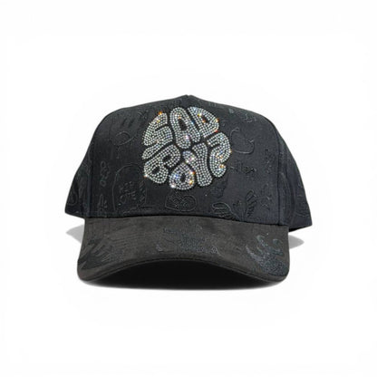 🧢 BAD BOY Crystal Logo Cap – Premium Dark Streetwear Edition
