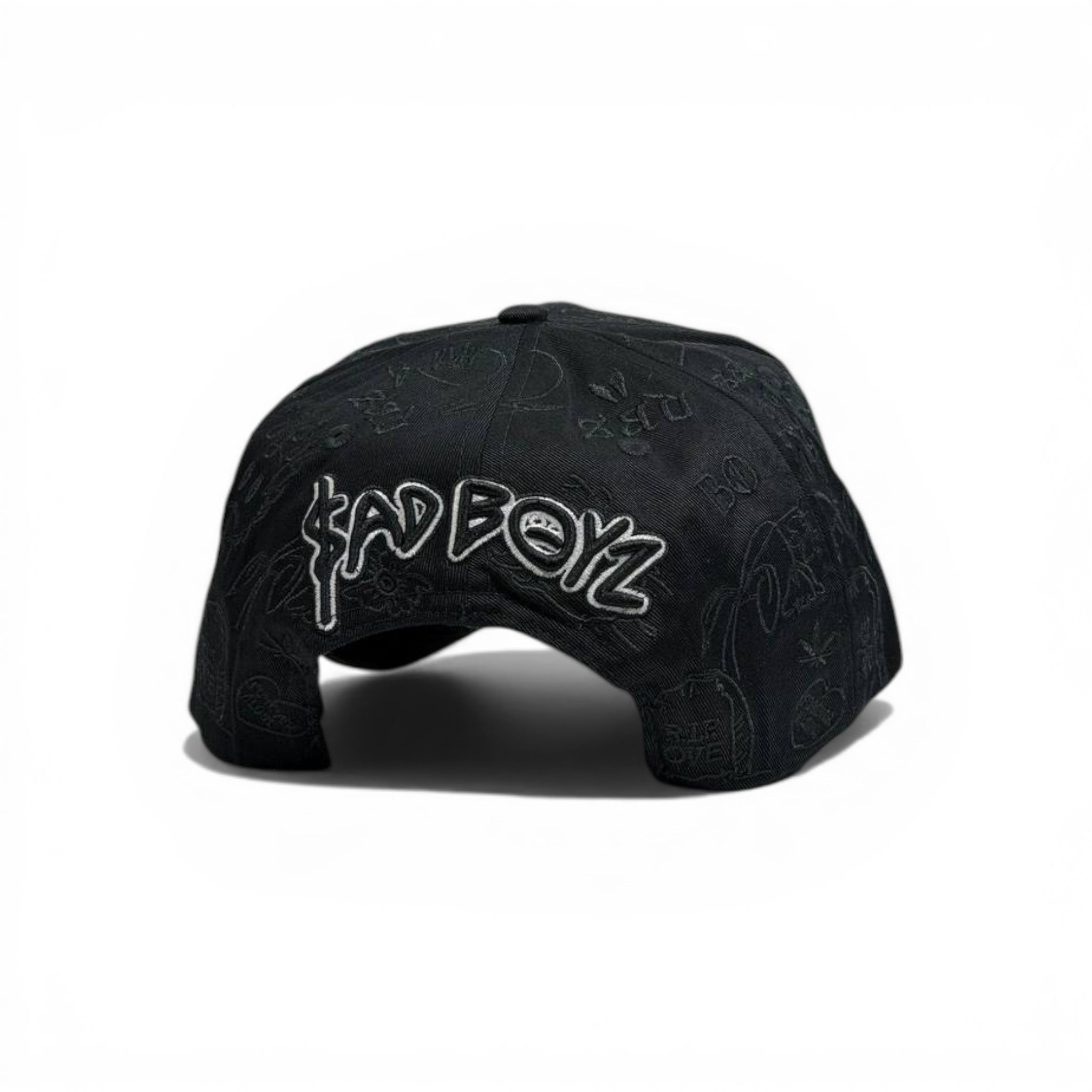 🧢 BAD BOY Crystal Logo Cap – Premium Dark Streetwear Edition