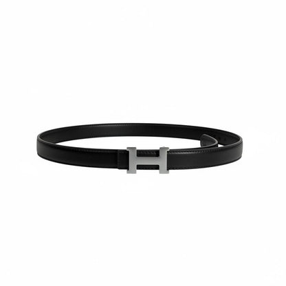 🖤✨ Hermes H Buckle Leather Belt Black 110cm 🤍
