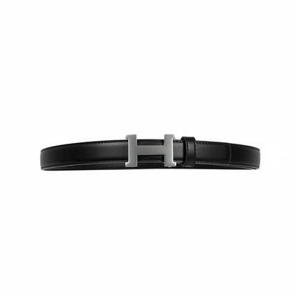 🖤✨ Hermes H Buckle Leather Belt Black 110cm 🤍