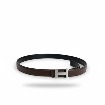 🤎✨ Hermes H Buckle Leather Belt Brown 115cm 🤍