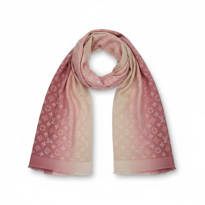 💗✨ Louis Vuitton Monogram Gradient Scarf 🧣🌸💎