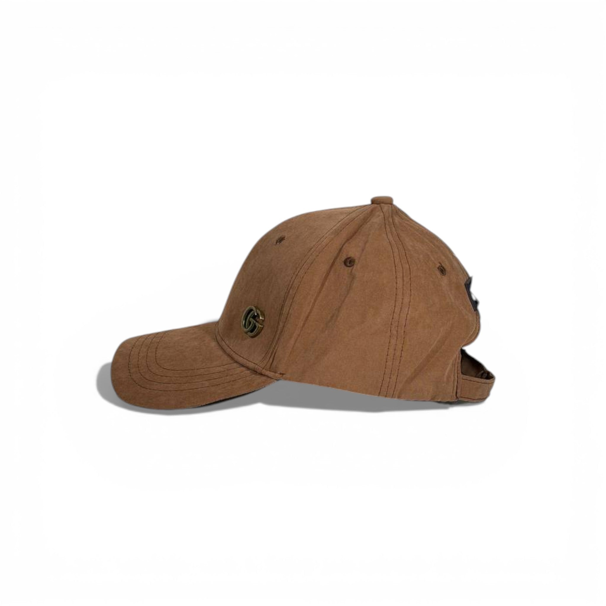 🤎✨ Gucci GG Logo Cap – Brown Suede Luxury Edition ✨🤎