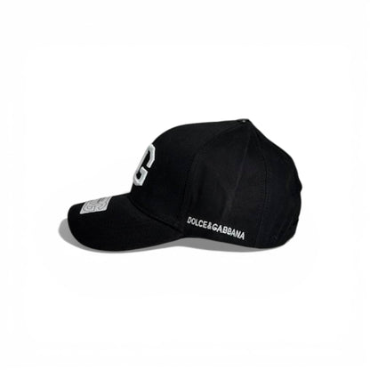 🖤✨ Dolce & Gabbana DG Logo Cap – Black Luxury Street Edition ✨🖤