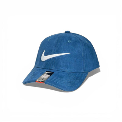 🔵🔥 Nike Blue Suede Swoosh Cap – Premium Sporty Street Style 🔥🔵