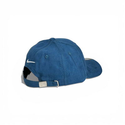 🔵🔥 Nike Blue Suede Swoosh Cap – Premium Sporty Street Style 🔥🔵