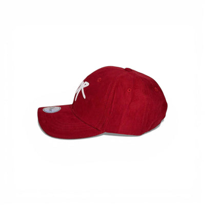 🧢 DIOR Signature Red Suede Baseball Cap ❤️✨