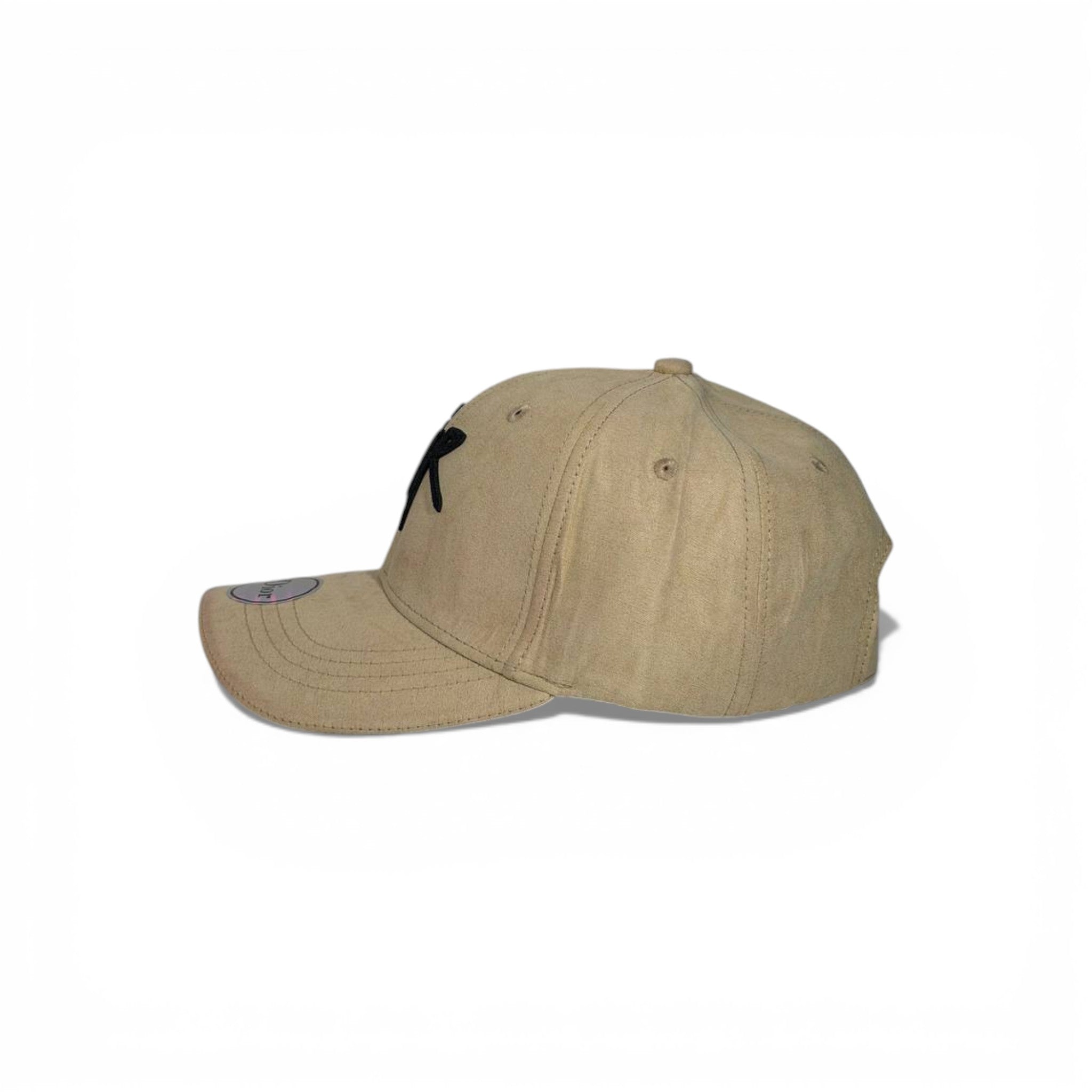 🧢 DIOR Signature Beige Suede Baseball Cap 🤎✨