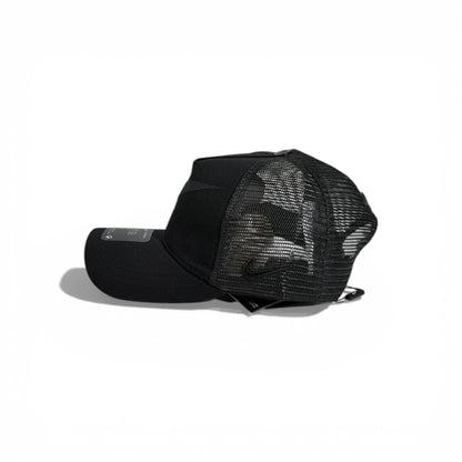 🧢 Nike Swoosh All-Black Trucker Baseball Cap 🖤⚡